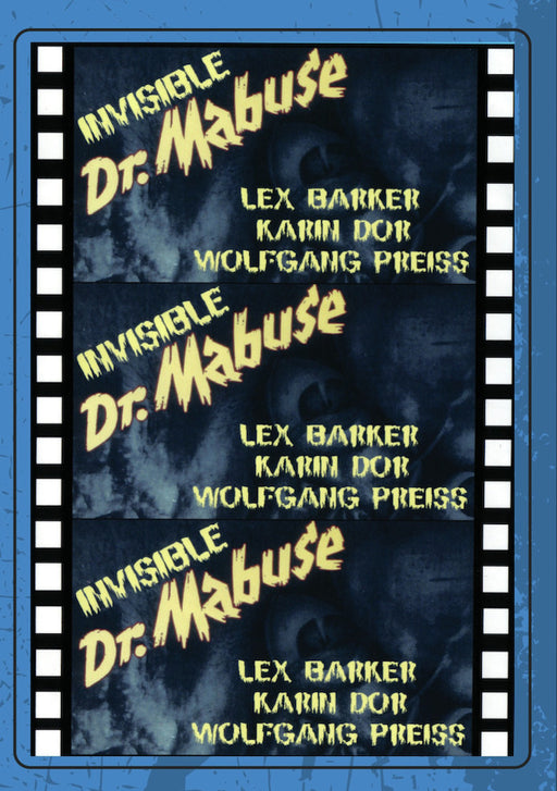 Invisible Dr. Mabuse (MOD) (DVD Movie) - movie cover art
