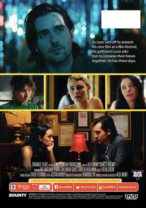 Isaac's Dream (MOD) (DVD Movie) - back cover art
