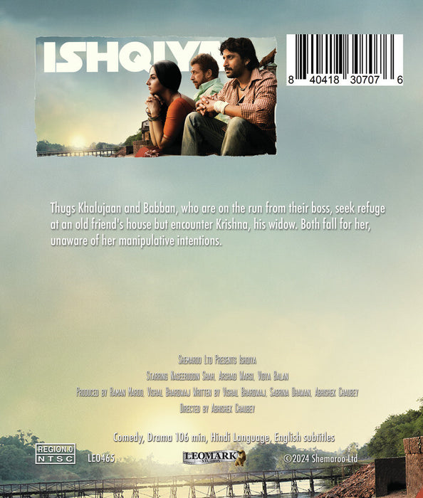 Ishqiya (MOD) (BluRay Movie) - back cover art