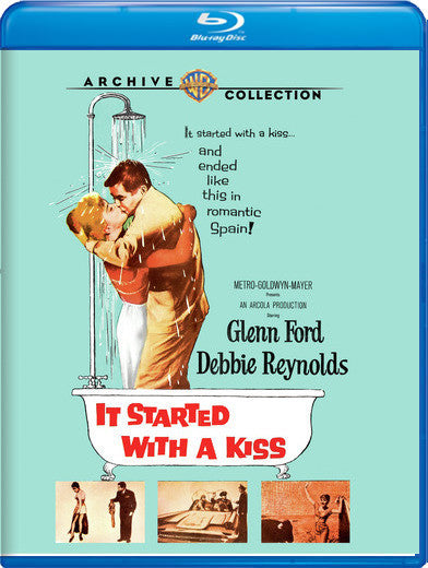 It Started With a Kiss (MOD) (BluRay Movie) - movie cover art