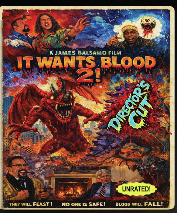 It Wants Blood 2! Director's Cut (MOD) (BluRay Movie) - movie cover art