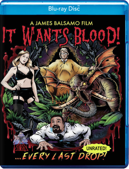 It Wants Blood! 5 Year Anniversary (MOD) (BluRay Movie) - movie cover art