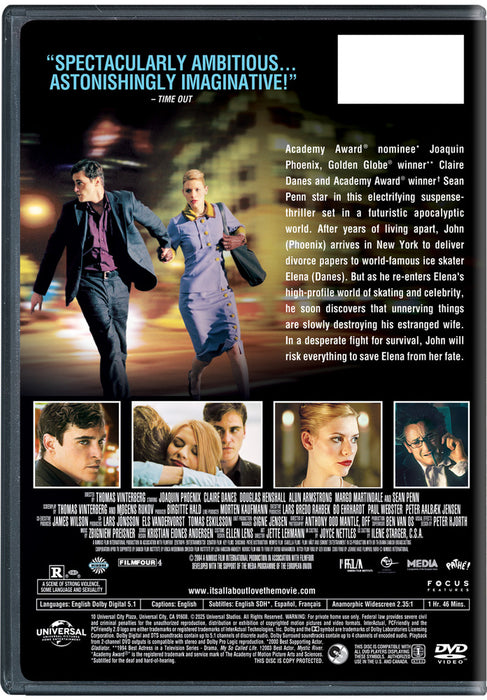 It's All About Love (MOD) (DVD Movie) - back cover art