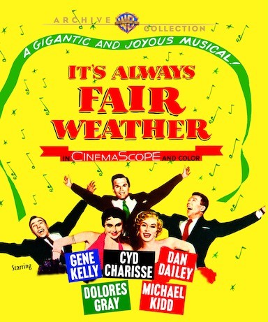 It's Always Fair Weather (MOD) (BluRay Movie) - movie cover art