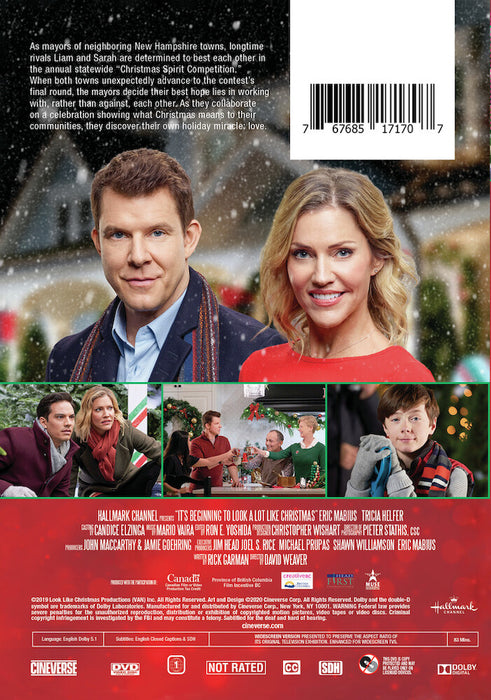 It's Beginning To Look A Lot Like Christmas (MOD) (DVD Movie) - back cover art