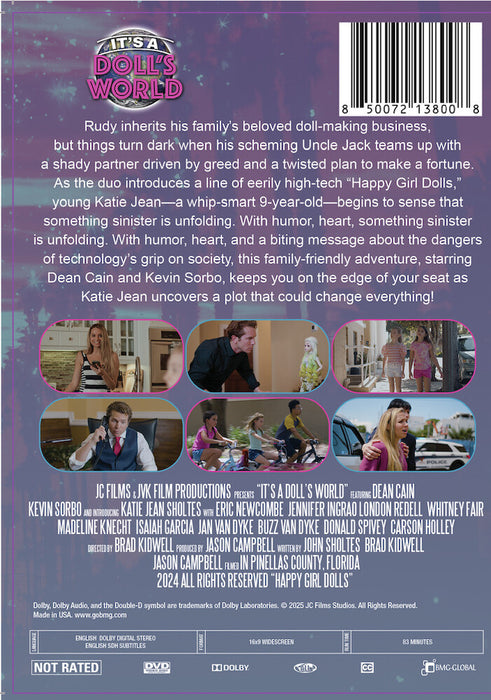 It's a Doll's World (MOD) (DVD Movie) - back cover art