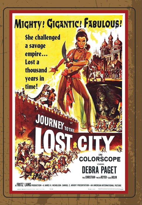 JOURNEY TO THE LOST CITY Special 2-Disc Edition (MOD) (DVD Movie) - movie cover art