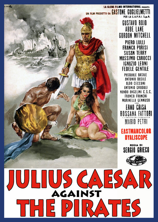 JULIUS CAESAR AGAINST THE PIRATES Anamorphic Widescreen Edition (MOD) (DVD Movie) - movie cover art