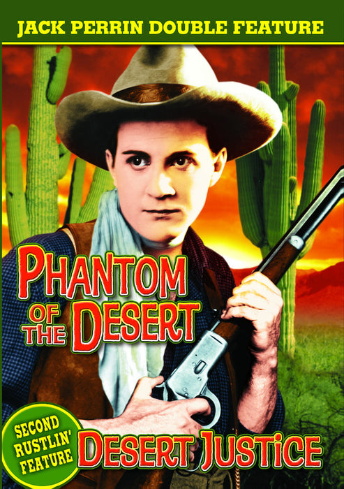 Jack Perrin Double Feature: Phantom of The Desert (1930) / Desert Just (MOD) (DVD MOVIE)