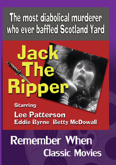 Jack The Ripper (MOD) (DVD Movie) - movie cover art