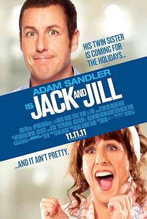 Jack and Jill DVD - movie cover art