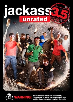 Jackass 3.5 DVD - movie cover art