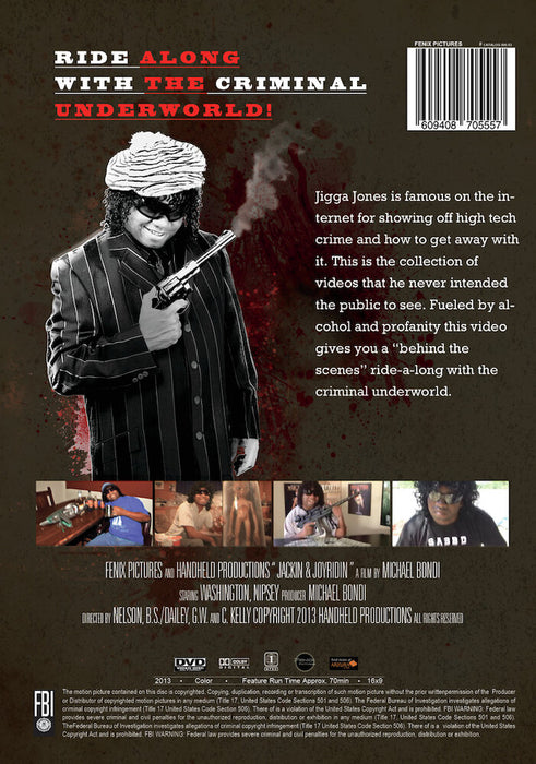 Jackin & Joyridin (MOD) (DVD Movie) - back cover art