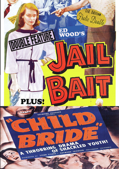 Jail Bait / Child Bride (MOD) (DVD Movie) - movie cover art