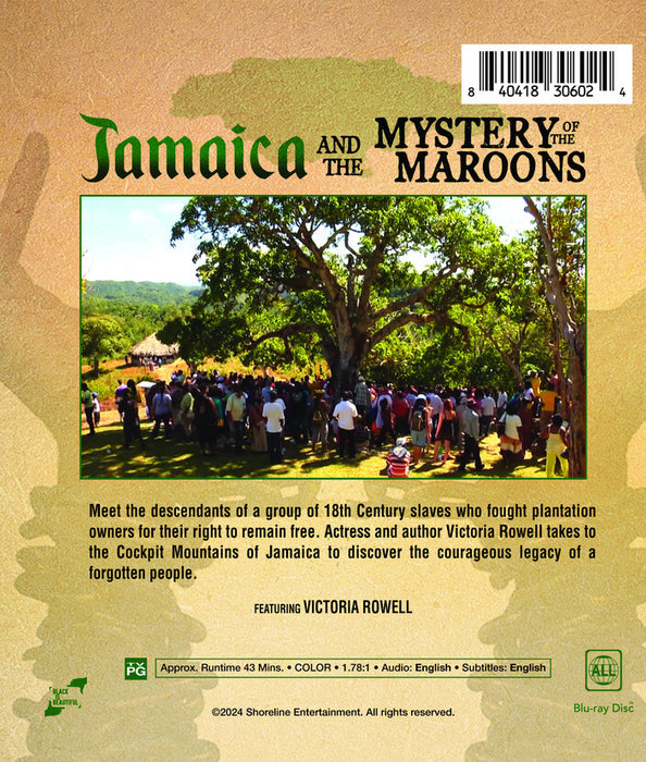 Jamaica and the Mystery of the Maroons (MOD) (BluRay Movie) - back cover art