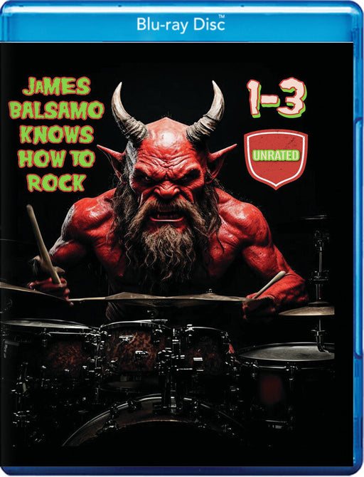 James Balsamo Knows How To Rock 1-3 (MOD) (BluRay Movie) - movie cover art