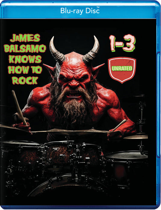 James Balsamo Knows How To Rock 1-3 (MOD) (BluRay Movie) - movie cover art