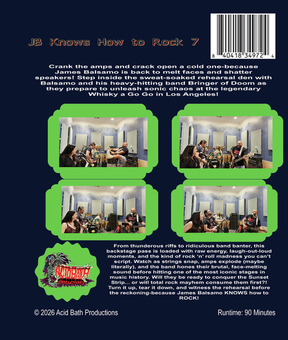 James Balsamo Knows How to Rock 7 (MOD) (BluRay MOVIE) image 2