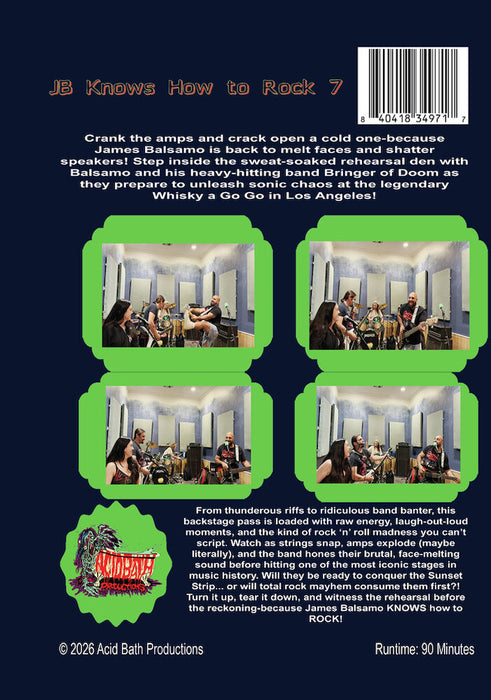 James Balsamo Knows How to Rock 7 (MOD) (DVD MOVIE) image 2