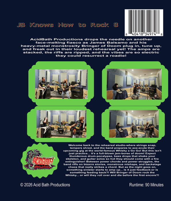James Balsamo Knows How to Rock 8 (MOD) (BluRay MOVIE) image 2