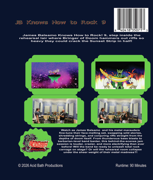 James Balsamo Knows How to Rock 9 (MOD) (BluRay MOVIE) image 2