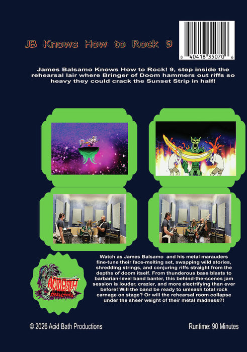 James Balsamo Knows How to Rock 9 (MOD) (DVD MOVIE) image 2
