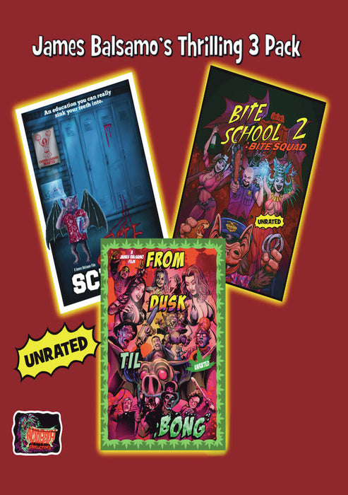 James Balsamo's Thrilling 3 Pack (MOD) (DVD Movie) - movie cover art