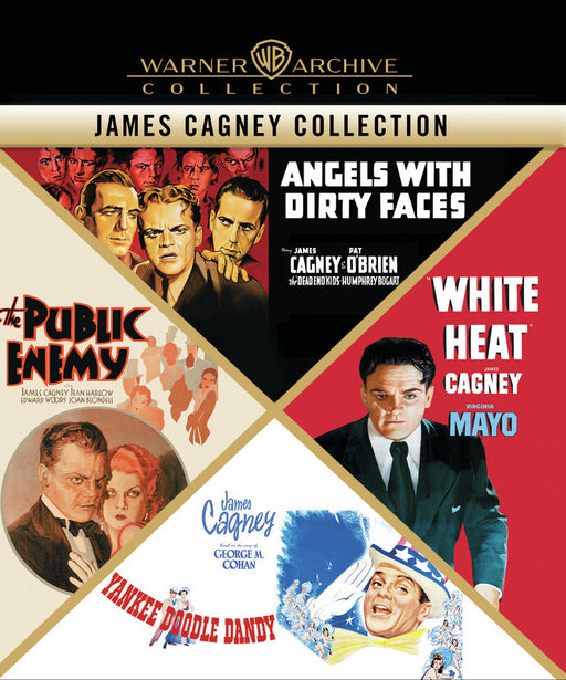James Cagney 4-Film Col (MOD) (BluRay Movie) - movie cover art