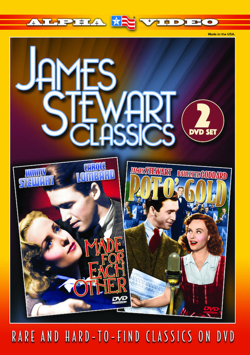 James Stewart Classics: Made For Each Other (1939) / Pot O'Gold (1941) (MOD) (DVD MOVIE)