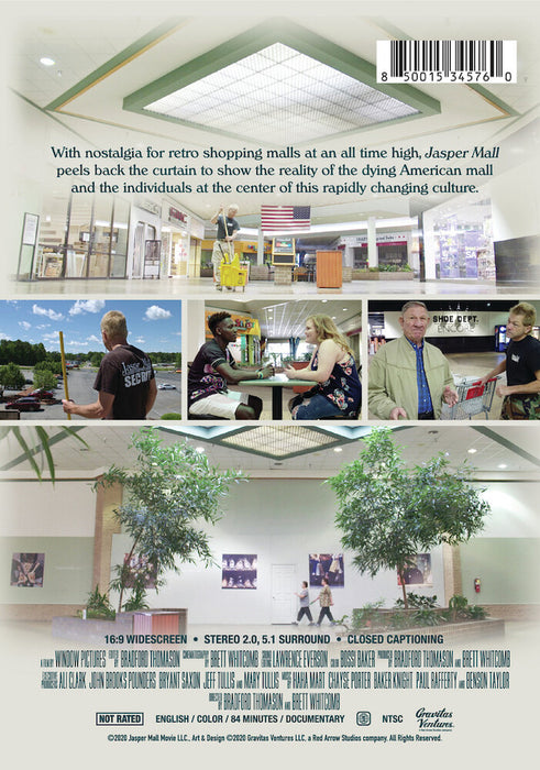 Jasper Mall (MOD) (DVD Movie) - back cover art