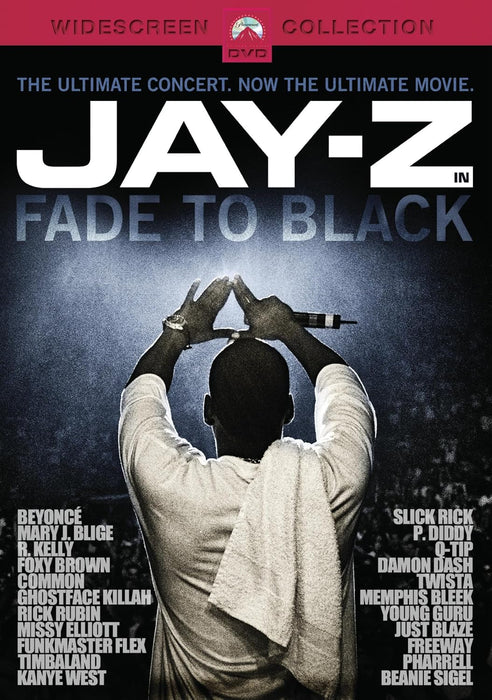 Jay Z: Fade to Black DVD - movie cover art