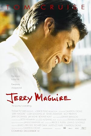 Jerry MaGuire DVD - movie cover art