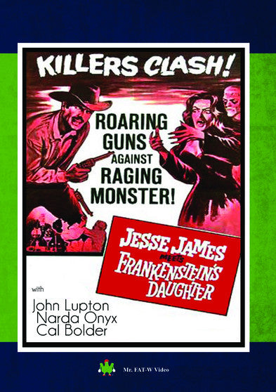 Jesse James Meets Frankenstein's Daughter (MOD) (DVD Movie) - movie cover art