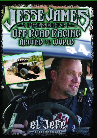 Jesse James Presents Off Road Racing Around the World (MOD) (DVD Movie) - movie cover art