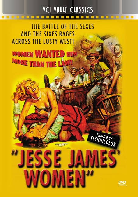 Jesse James Women (MOD) (DVD Movie) - movie cover art