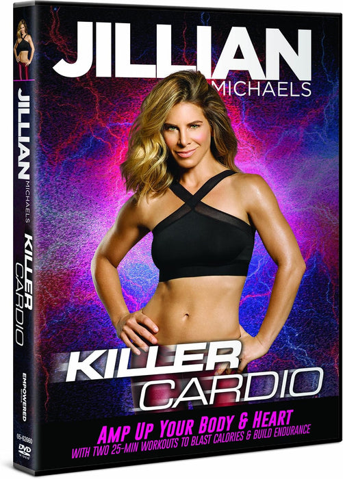Jillian Michaels: Killer Cardio DVD - movie cover art