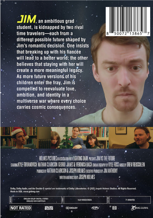 Jim vs. the Future (MOD) (DVD Movie) - back cover art
