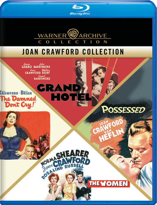 Joan Crawford Collections (MOD) (BluRay Movie) - movie cover art
