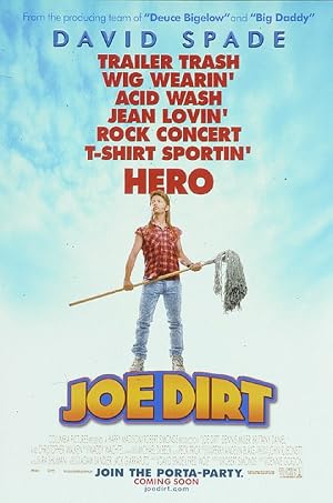 Joe Dirt DVD - movie cover art
