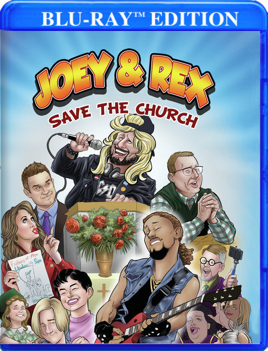 Joey and Rex Save the Church (MOD) (BluRay Movie) - movie cover art