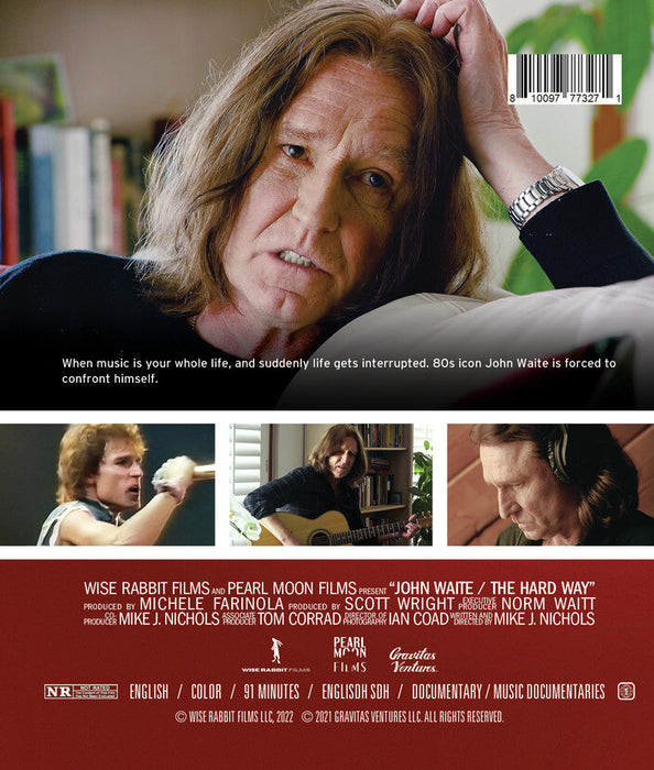 John Waite - The Hard Way (MOD) (BluRay Movie) - back cover art