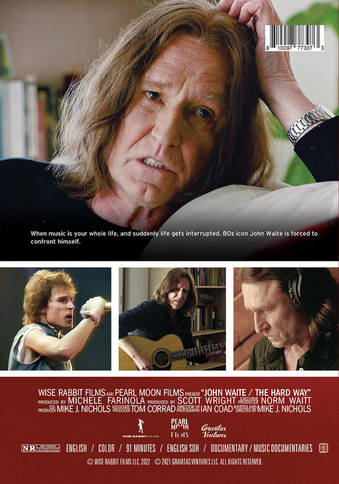John Waite - The Hard Way (MOD) (DVD Movie) - back cover art