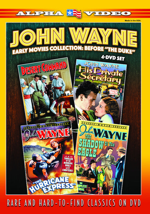John Wayne Early Movies Collection: Before 'The Duke' (4 (MOD) (DVD Movie) - movie cover art