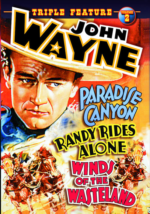 John Wayne Triple Feature, Volume 2 (Paradise Canyon / Randy Rides Alo (MOD) (DVD MOVIE)