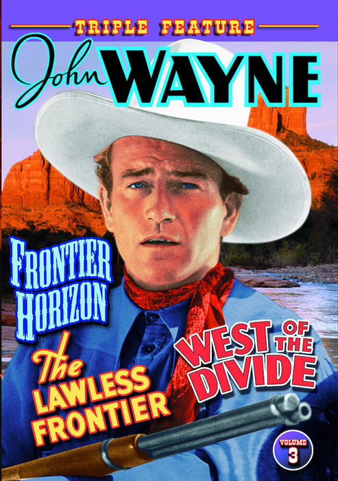 John Wayne Triple Feature, Volume 3 (Frontier Horizon / The Lawless Fr (MOD) (DVD MOVIE)