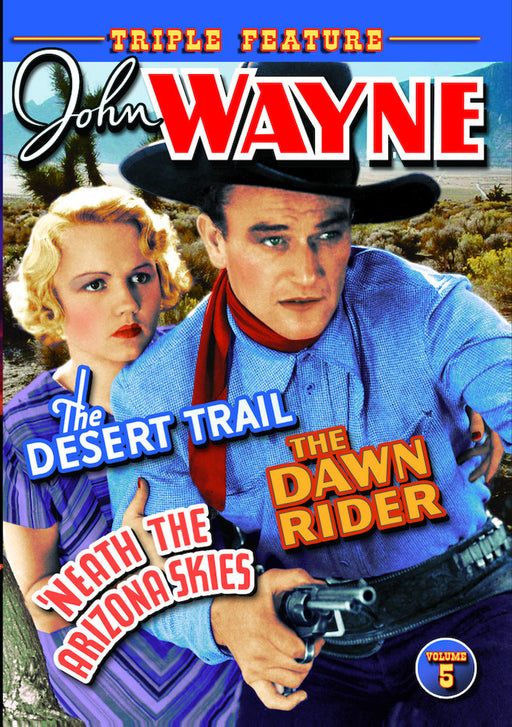 John Wayne Triple Feature, Volume 5 (The Desert Trail / The Dawn Rider (MOD) (DVD MOVIE)