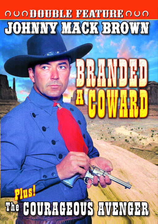 Johnny Mack Brown Double Feature: Branded A Coward (1935) / Courageous (MOD) (DVD MOVIE)