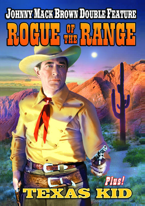 Johnny Mack Brown Double Feature: Rogue of The Range (1936) / Texas Ki (MOD) (DVD MOVIE)