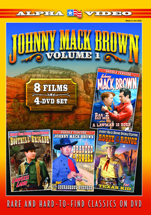 Johnny Mack Brown, Volume 1 (MOD) (DVD Movie) - movie cover art