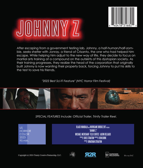 Johnny Z (MOD) (BluRay Movie) - back cover art